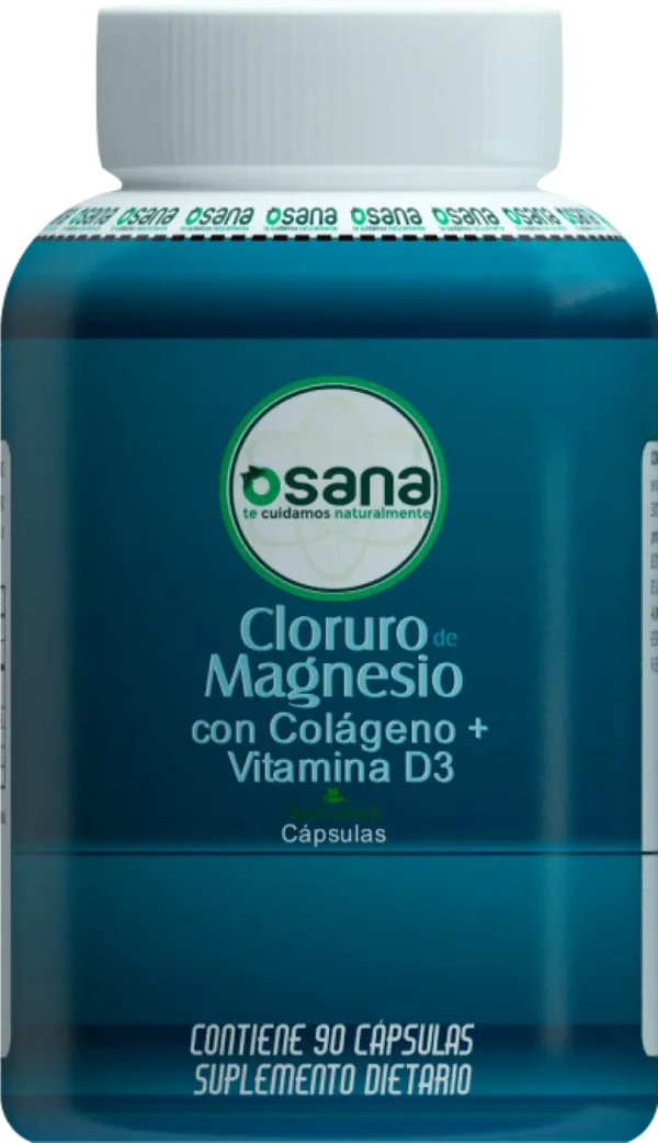 Cloruro de magnesio con colágeno + vitamina D3